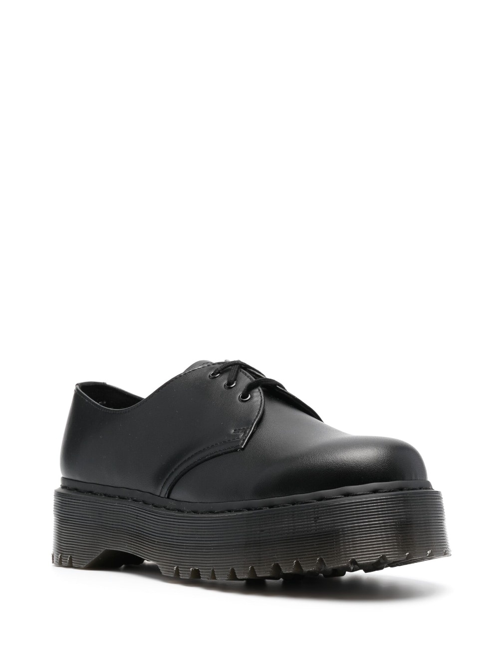 faux-leather derby shoes - 2