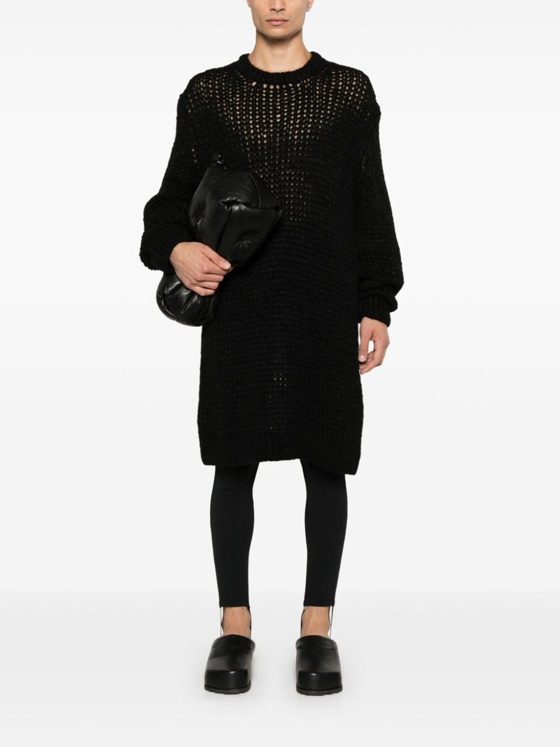 Comme des Garçons Homme Plus open-knit sweater outlook
