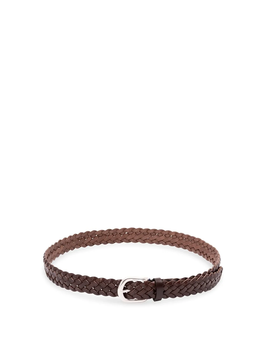 Leather Woven Belt - 1