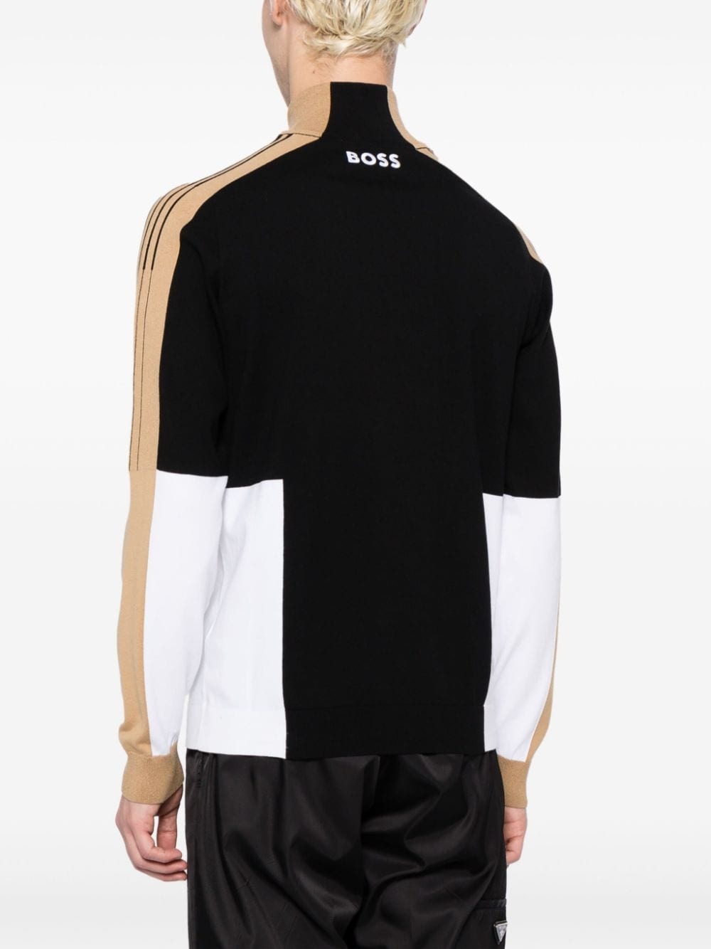 Zolkar colour-block sweatshirt - 4