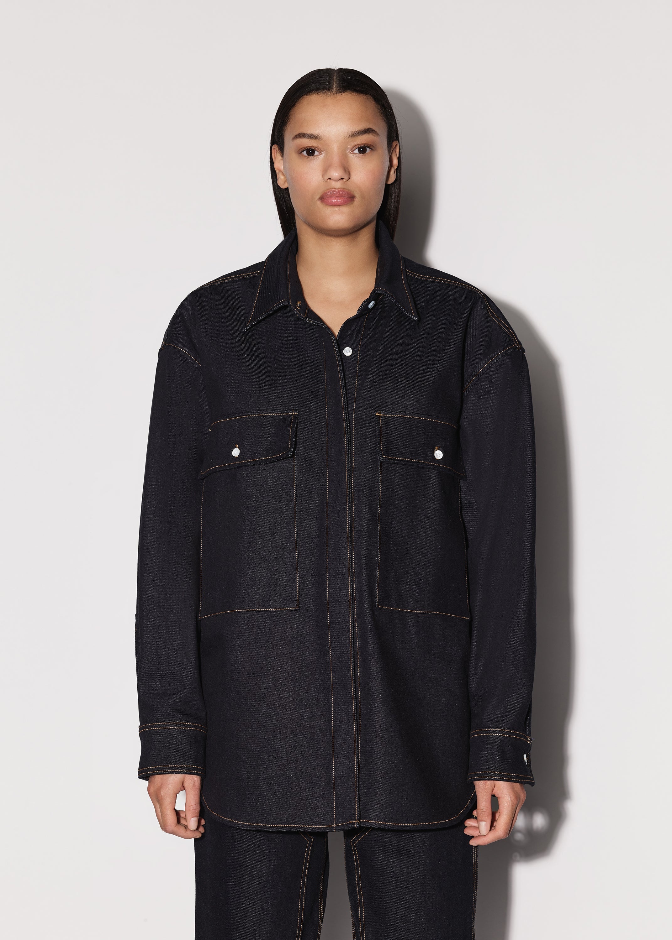 DENIM WORKWEAR SHIRT - 2