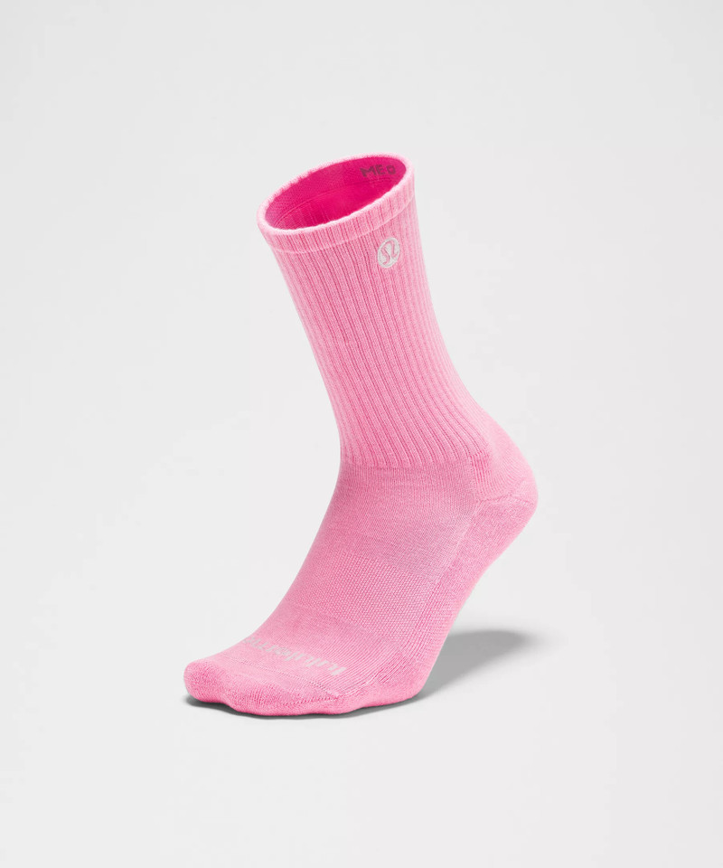 Unisex Daily Essential Crew Socks *Lemons Quote 3