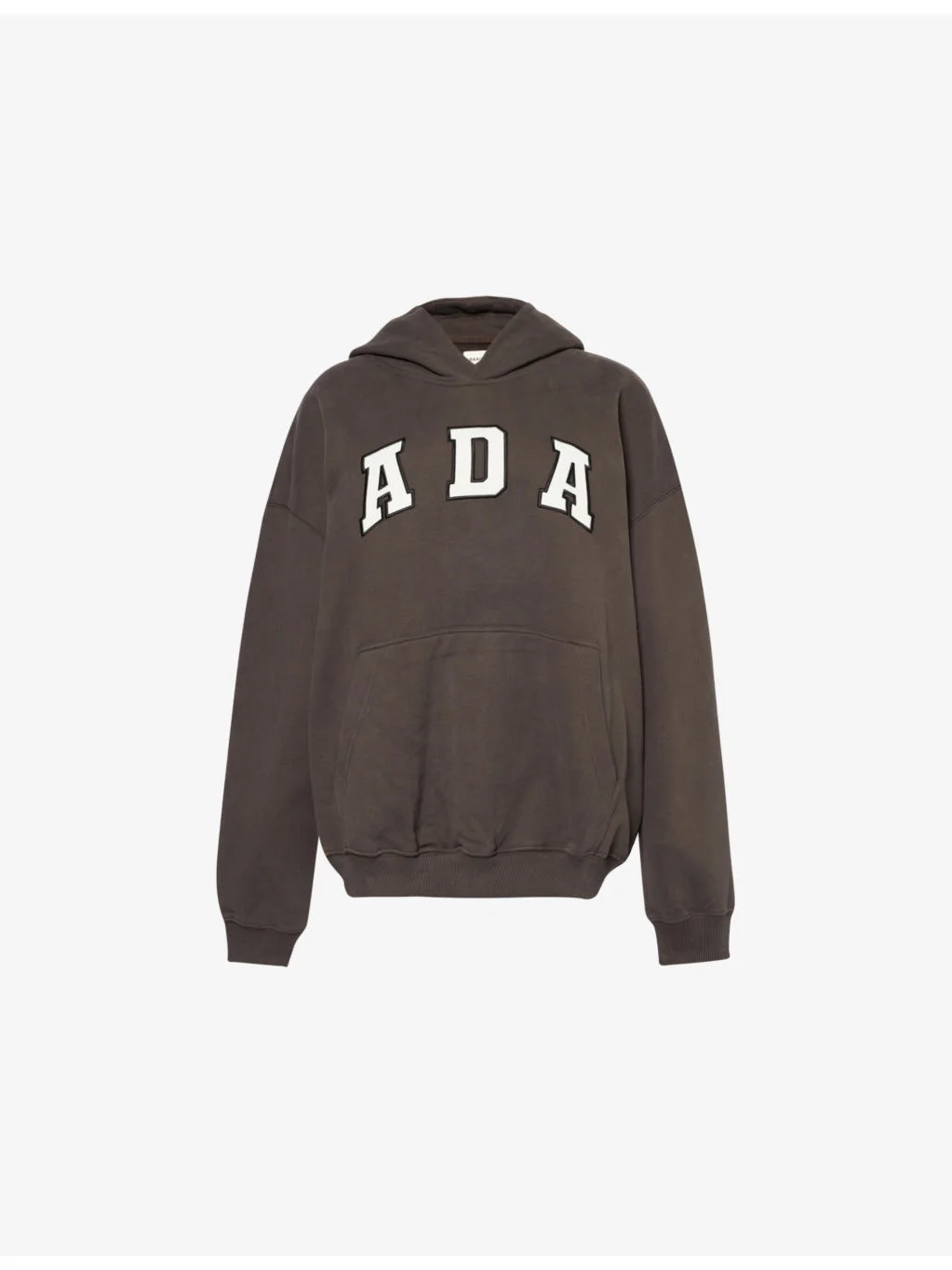 Logo-Embroidered Oversized-Fit Cotton Hoody - 1