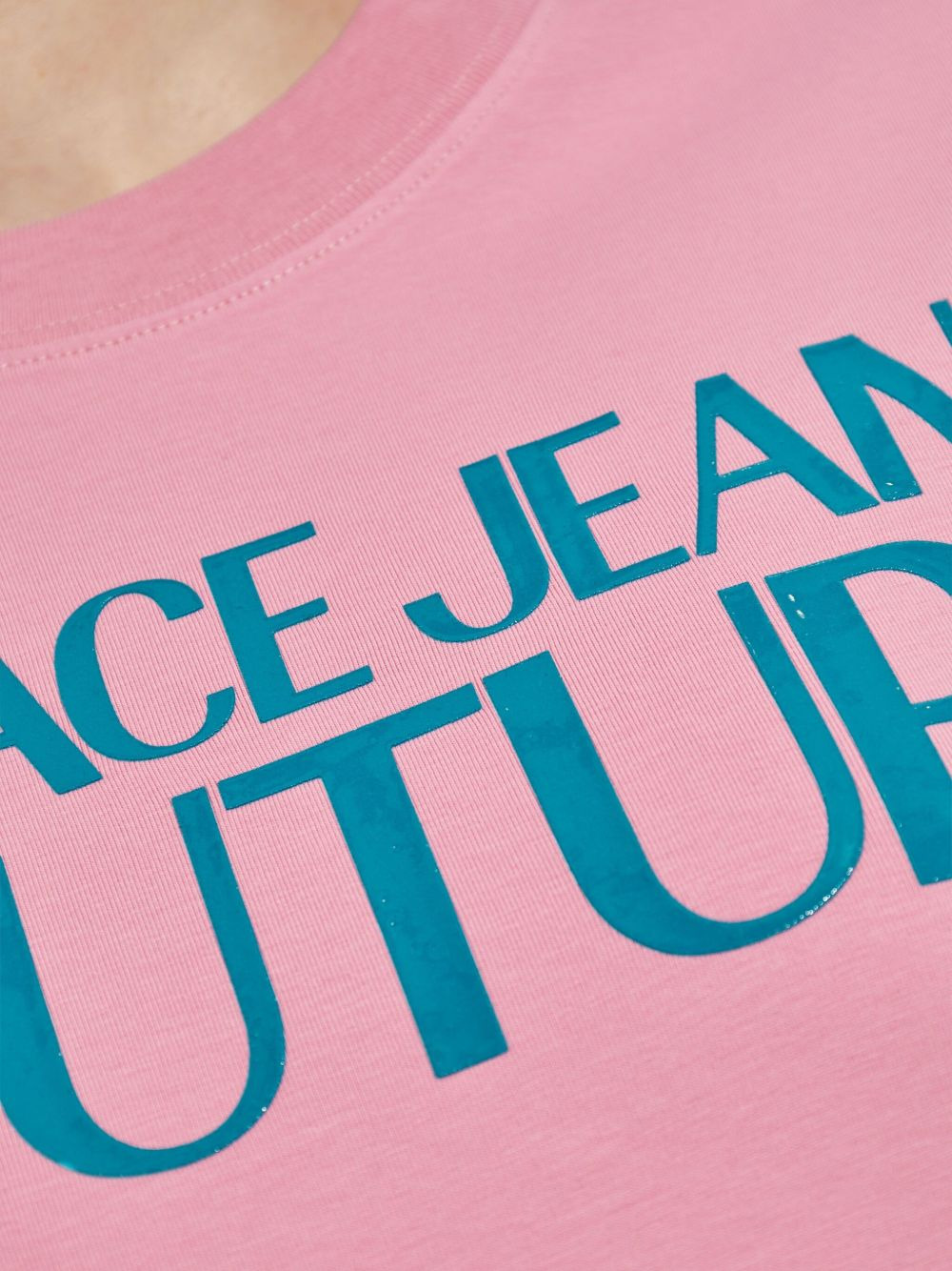 logo-print T-shirt dress - 5