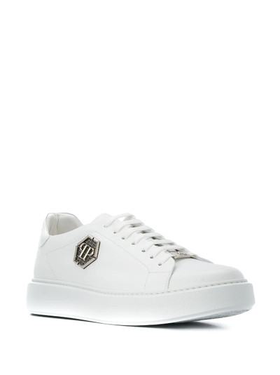 PHILIPP PLEIN logo plaque sneakers outlook