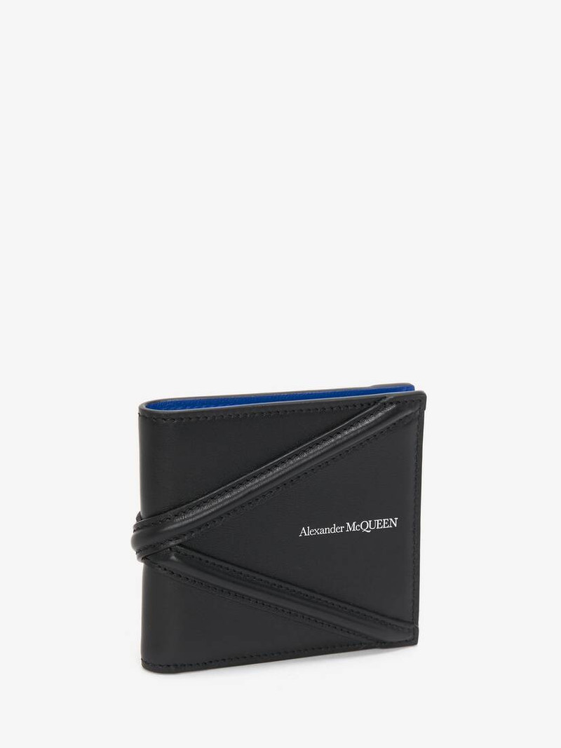 Men's The Harness Billfold Wallet in Black 2