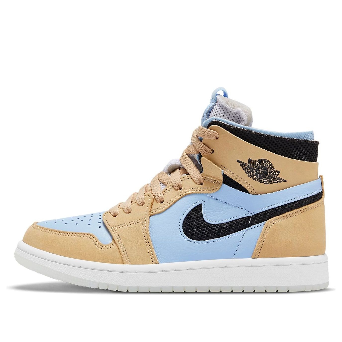 (WMNS) Air Jordan 1 High Zoom Comfort High 'Psychic Blue Sesame' CT0979-400 - 1