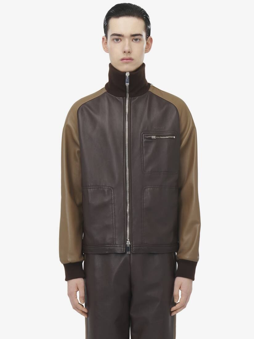 Leather Tracksuit Jacket - 2