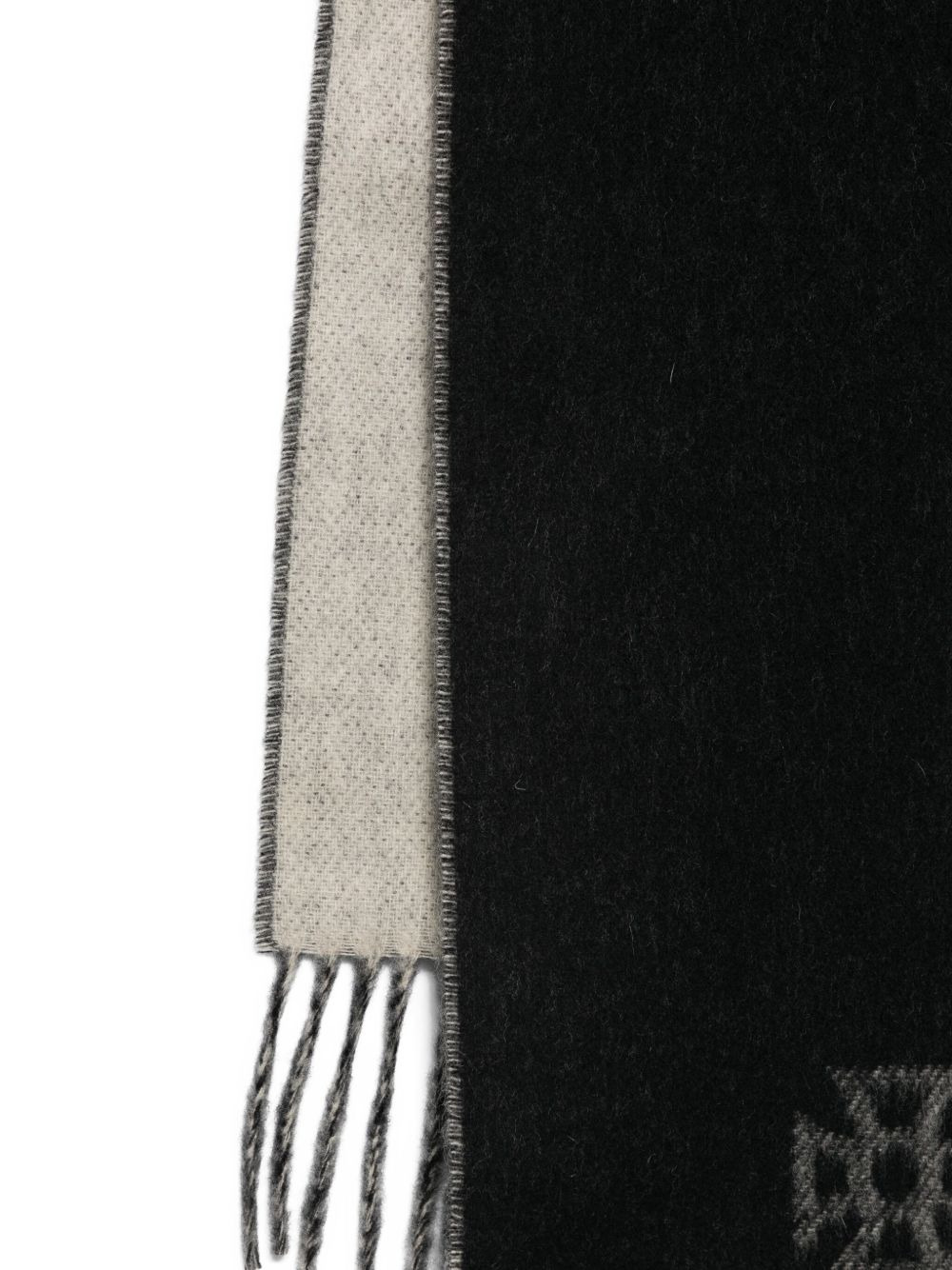 orb fringed scarf - 3