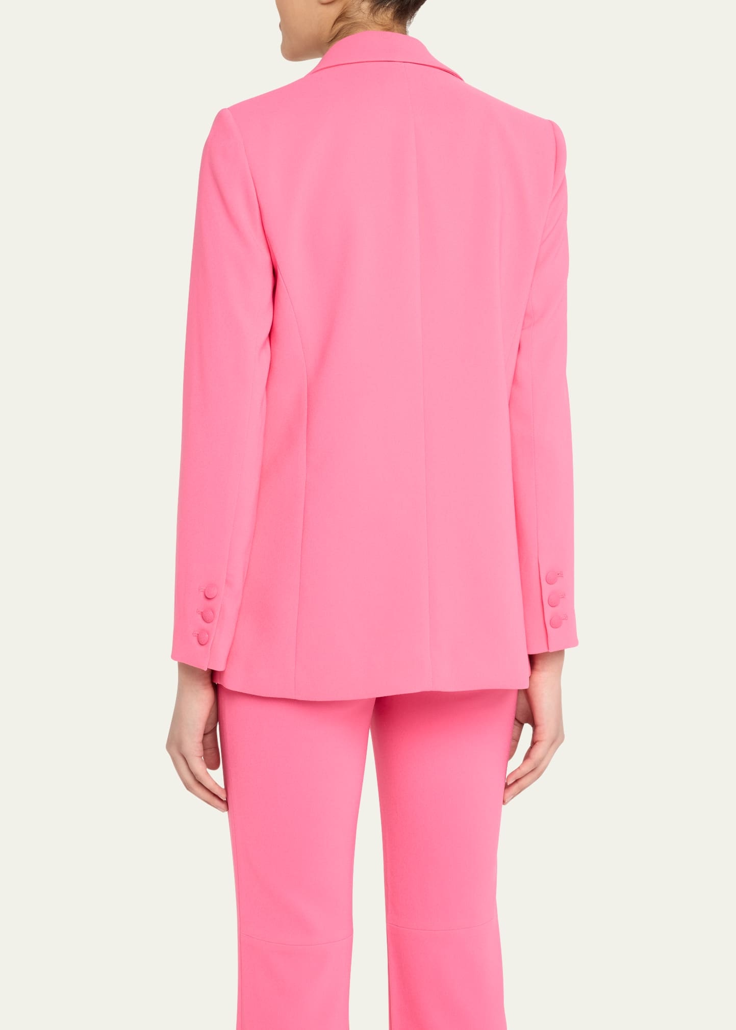 Denny Notch-Collar Boyfriend Blazer - 3