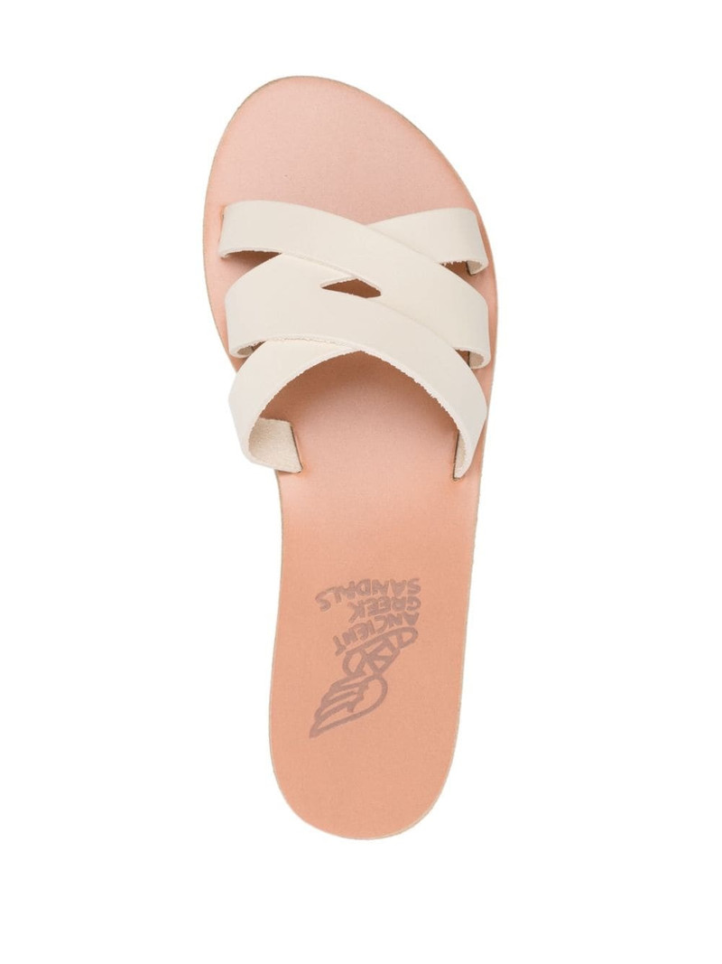 slip-on leather sandals 4