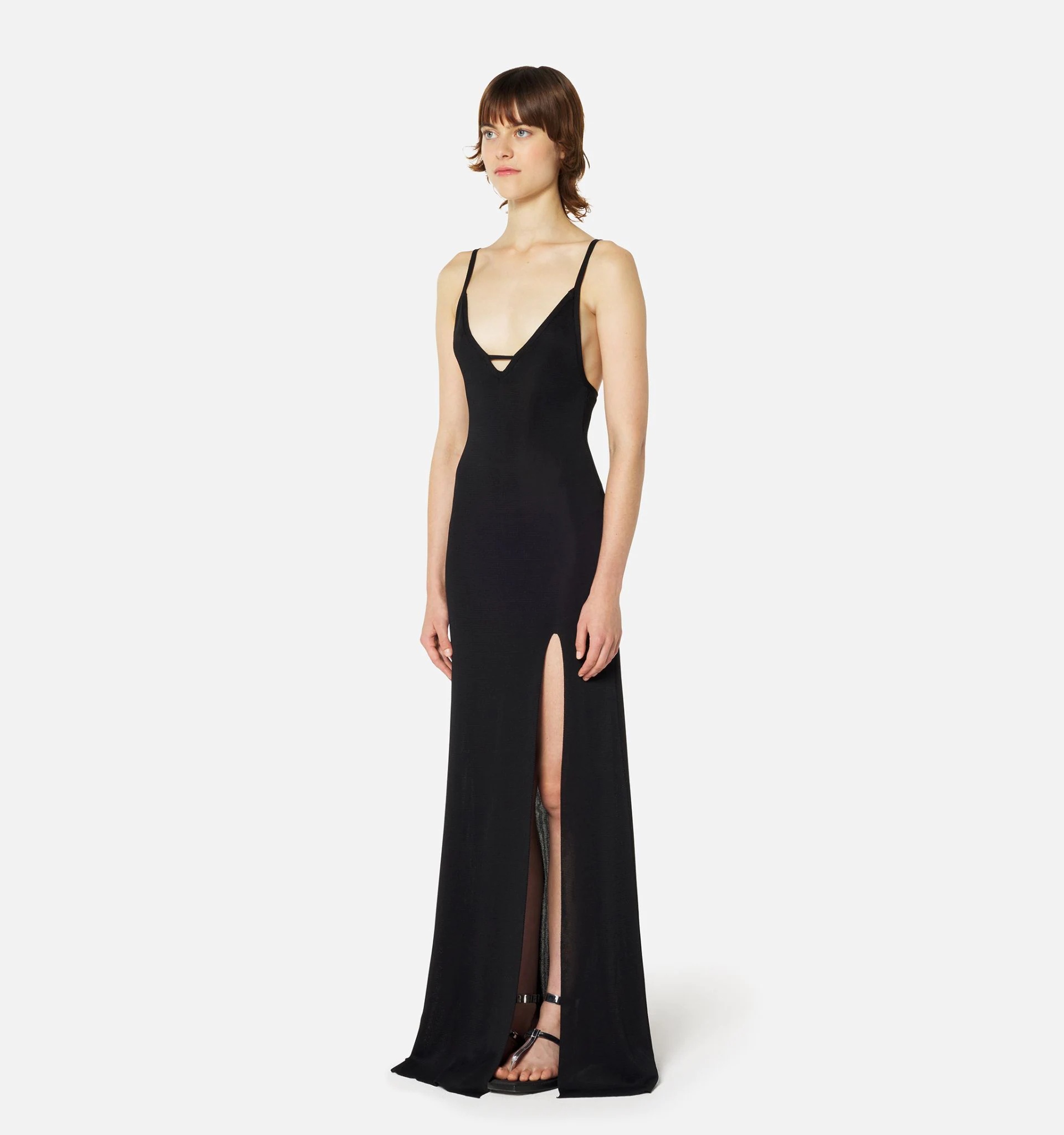 Knitted Long Dress - 3