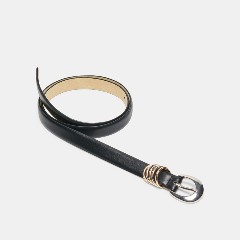 CRESCENT BUCKLE BELT BLACK 4