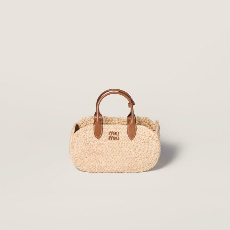 Raffia handbag 1