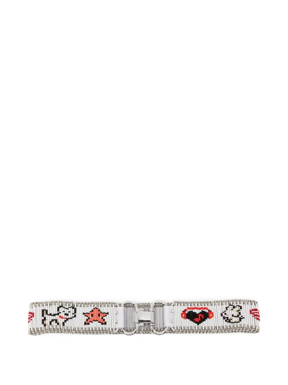 safety pin beaded belt - 1