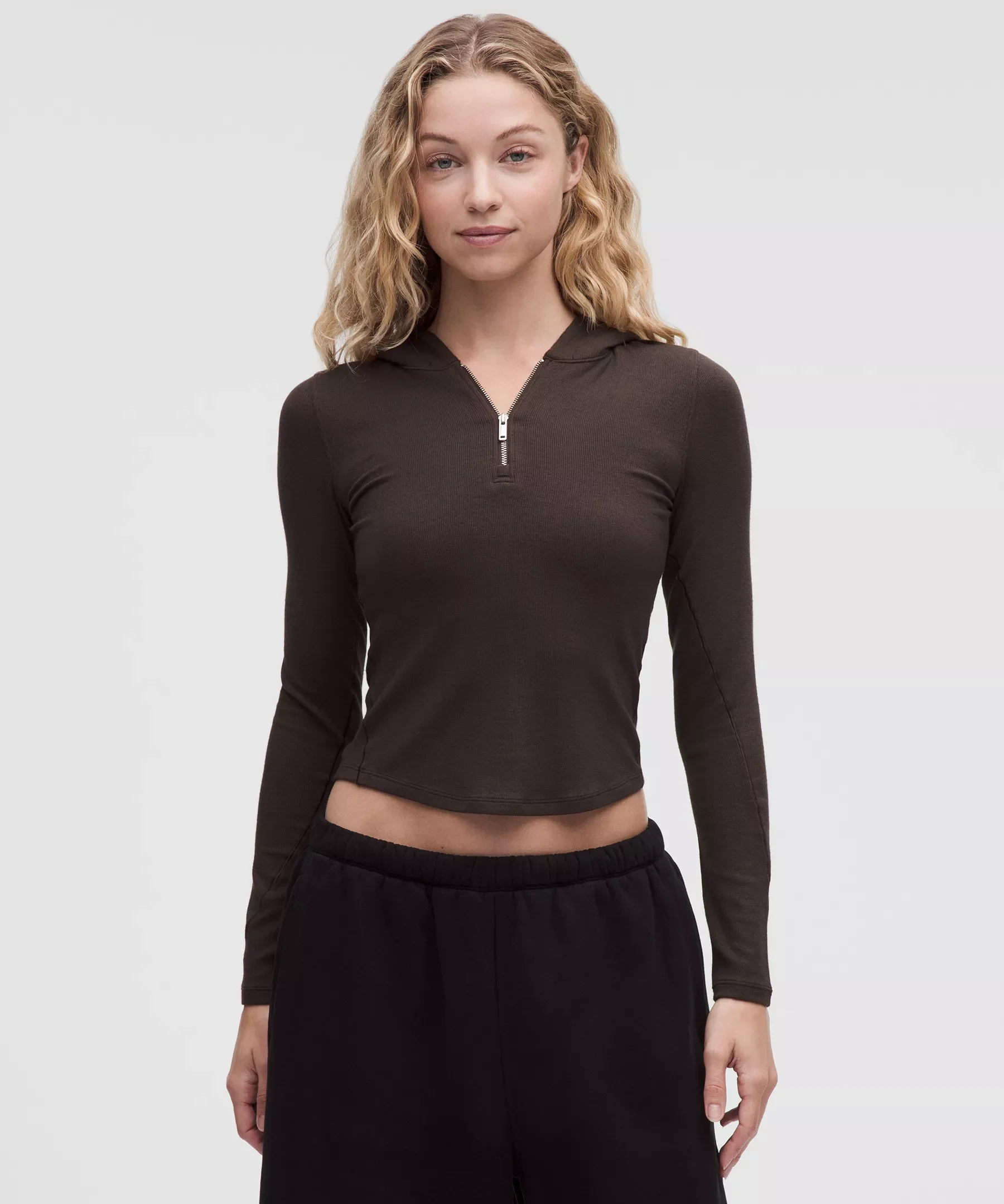 Hold Tight Hooded Half Zip - 1