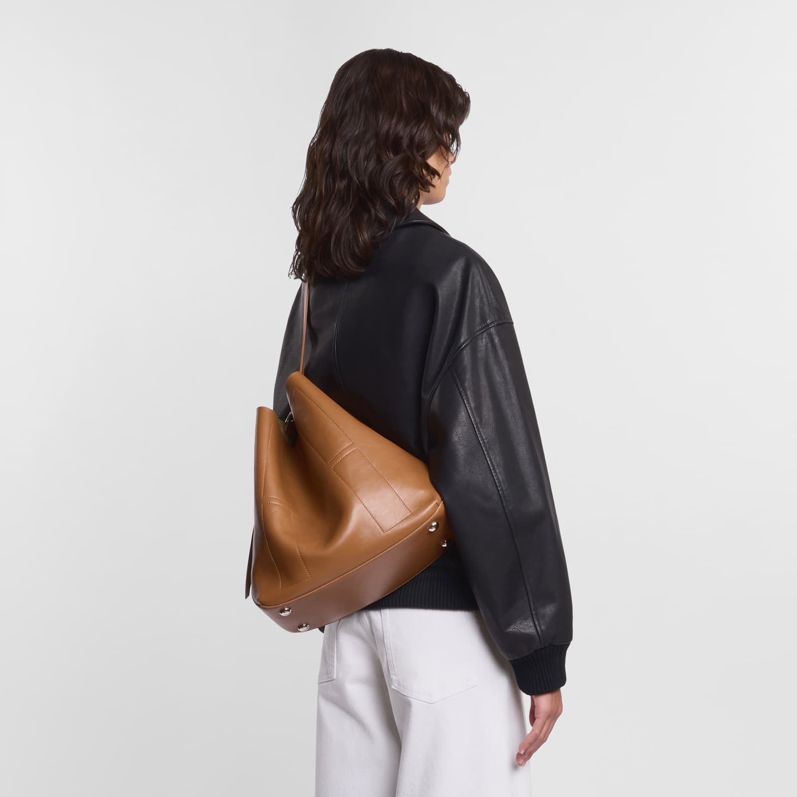 ハンドバッグ MEDIUM HOGAN HOCKET HOBO BAG Hogan Hocket Hobo Bag Medium BLACK for Woman