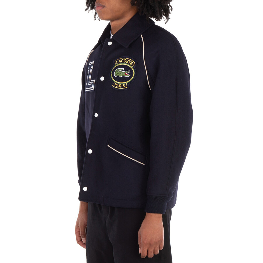 Lacoste Paris Wool-Blend Blouson Jacket - 2