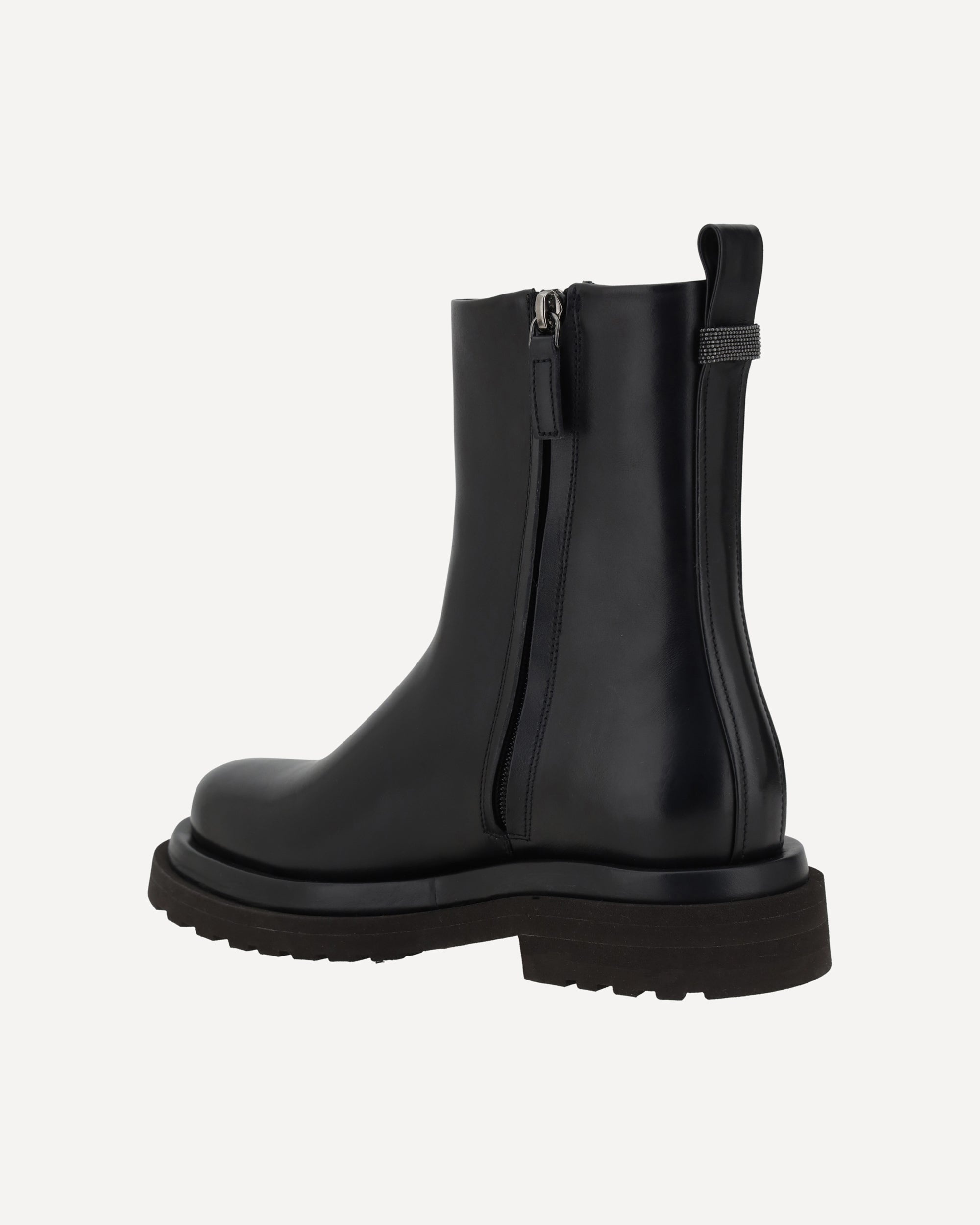 Leather Ankle Boots - 3