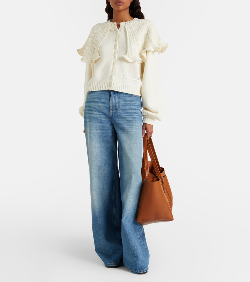 Chloé Chloé Spin Medium leather tote bag outlook