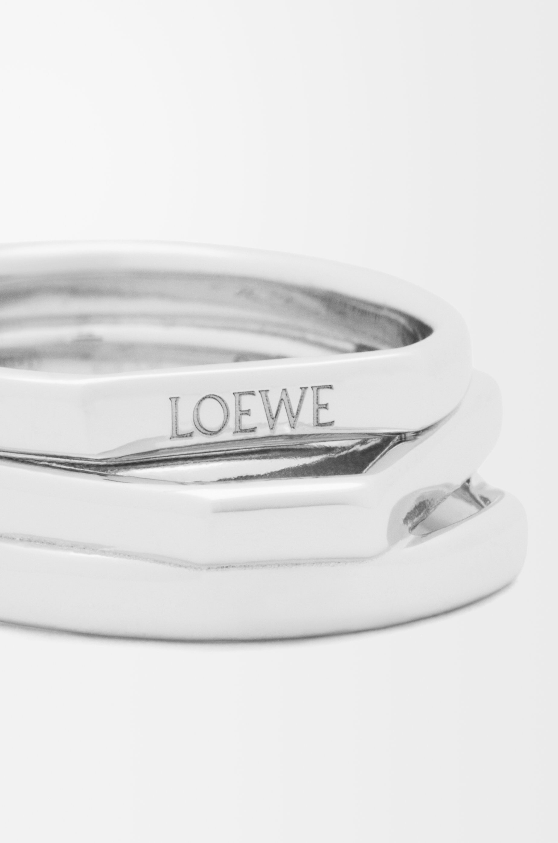 Stacked ring in sterling silver - 5