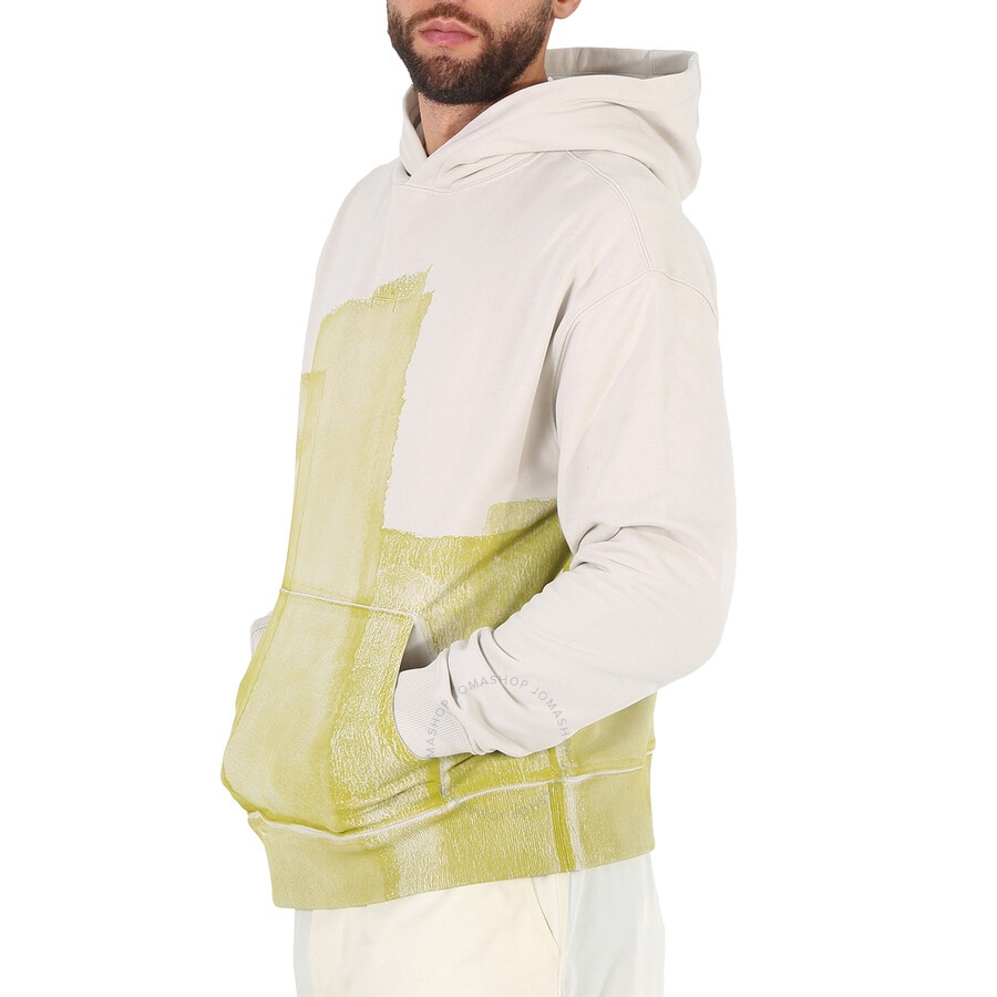 A Cold Wall Men's Bone Cotton Collage Hoodie - 4