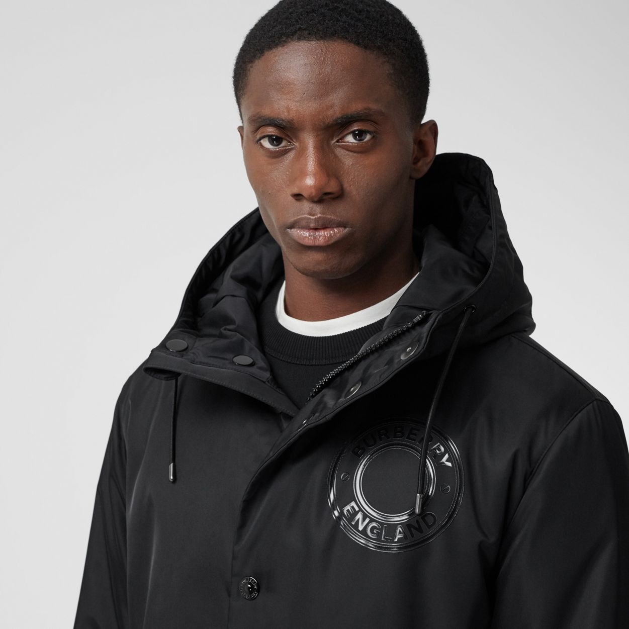 Logo Graphic Technical Twill Parka - 5