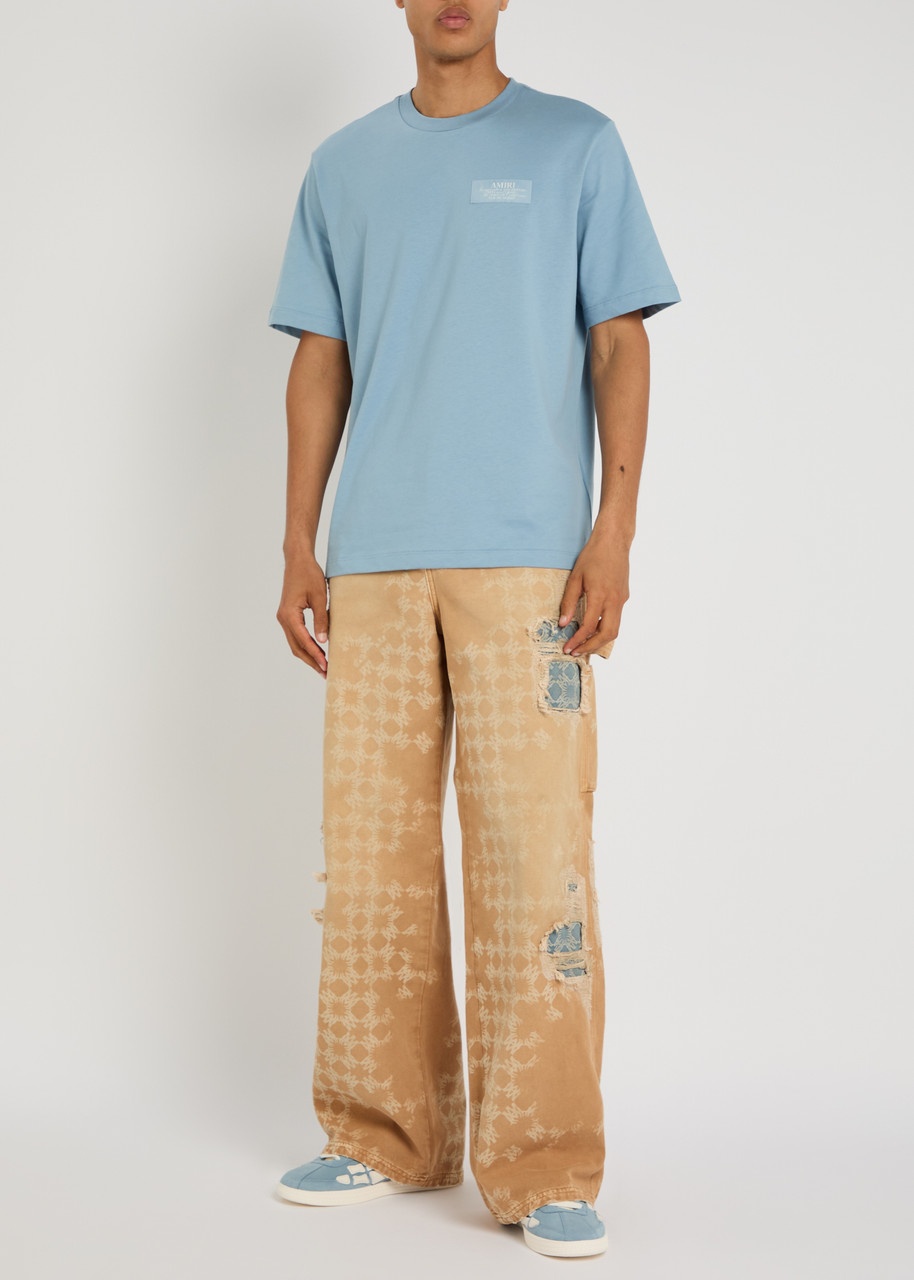 Amiri Spirit Logo Cotton T-shirt - 4