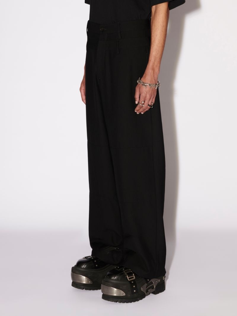 DOUBLE BELTED TROUSERS - 5