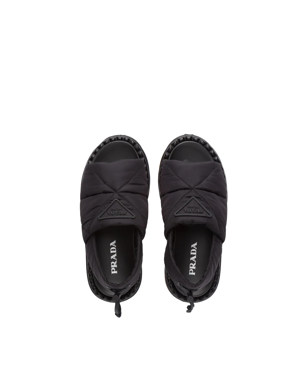 Padded nylon sandals - 4