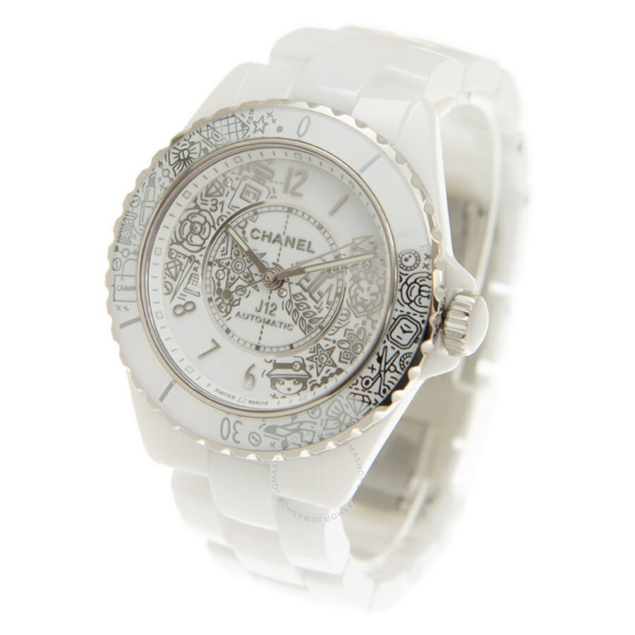 Chanel J12·20 Automatic White Dial Ladies Watch H6476 - 4