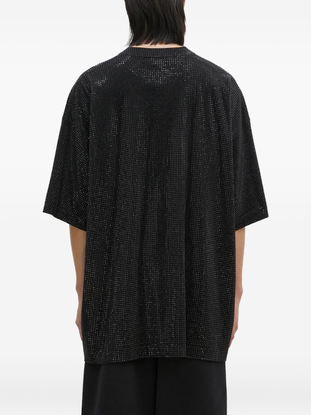 rhinestone-embellished T-shirt - 3
