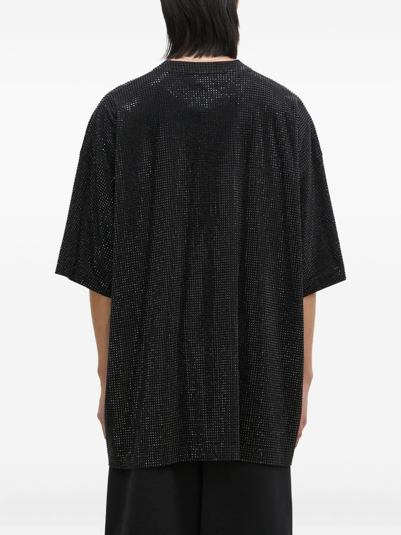 rhinestone-embellished T-shirt 3