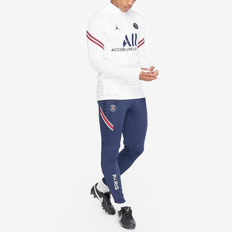 Air Jordan Dri-FIT ADV Paris Saint-Germain 21-22 Season Soccer Pants 'Navy Blue' CW1113-410 - 5