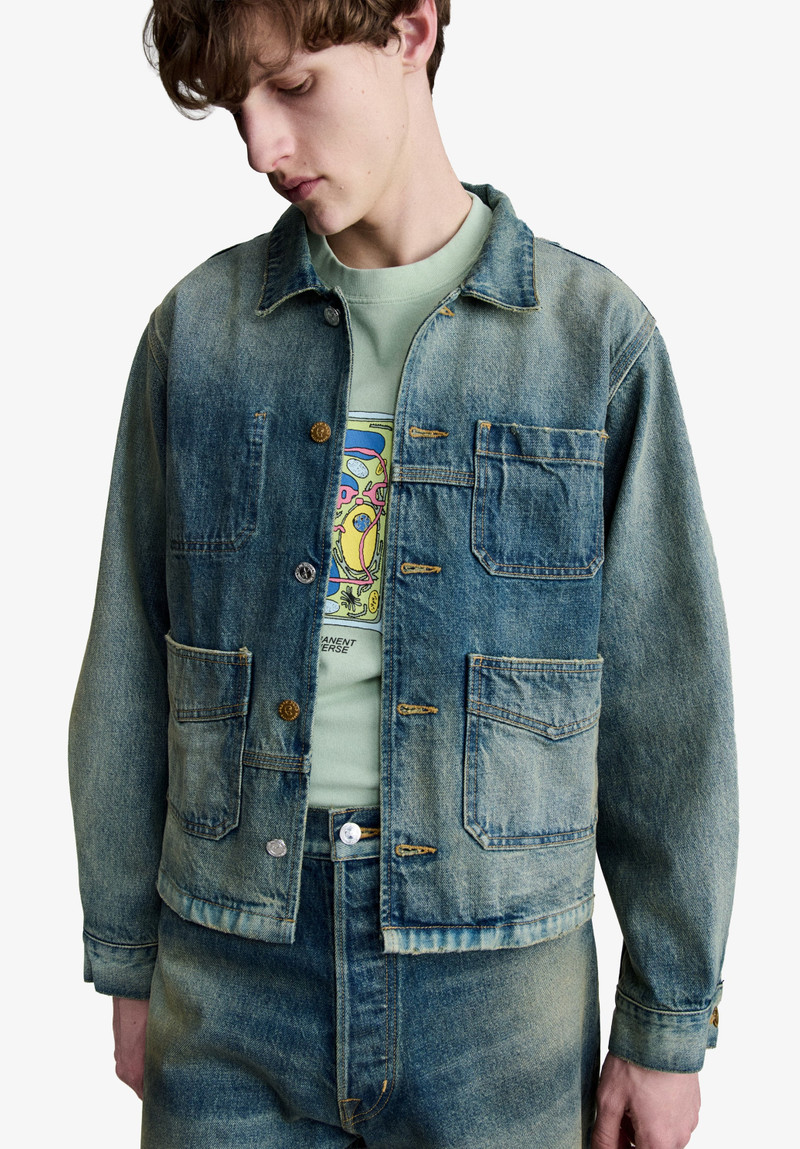A.P.C. A.P.C. X BRAIN DEAD SELVEDGE CHORE JACKET outlook