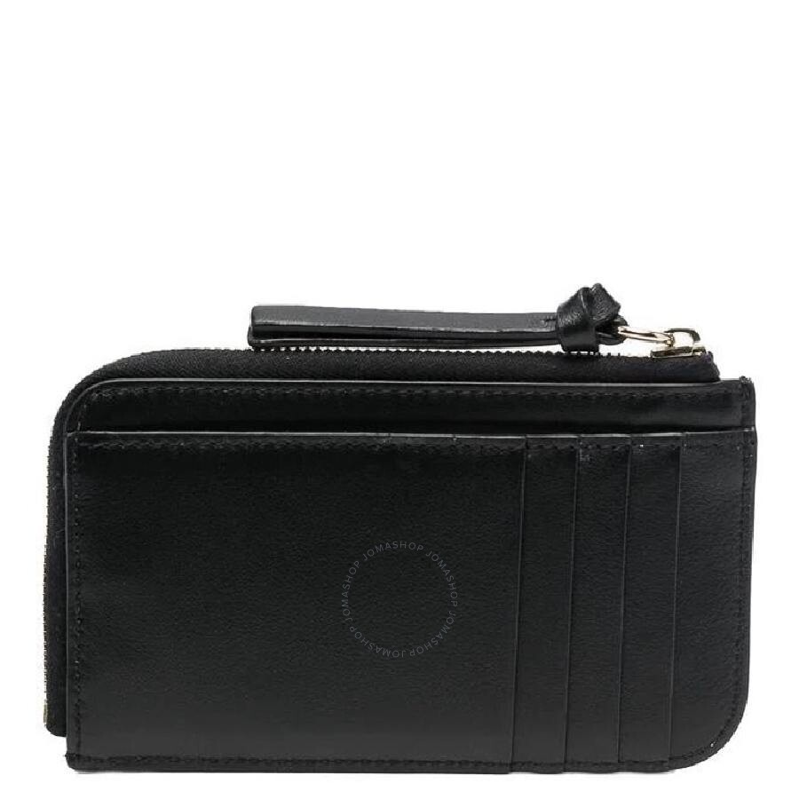 Chloe Logo Embroidered Sense Soft Leather Card Case - 2