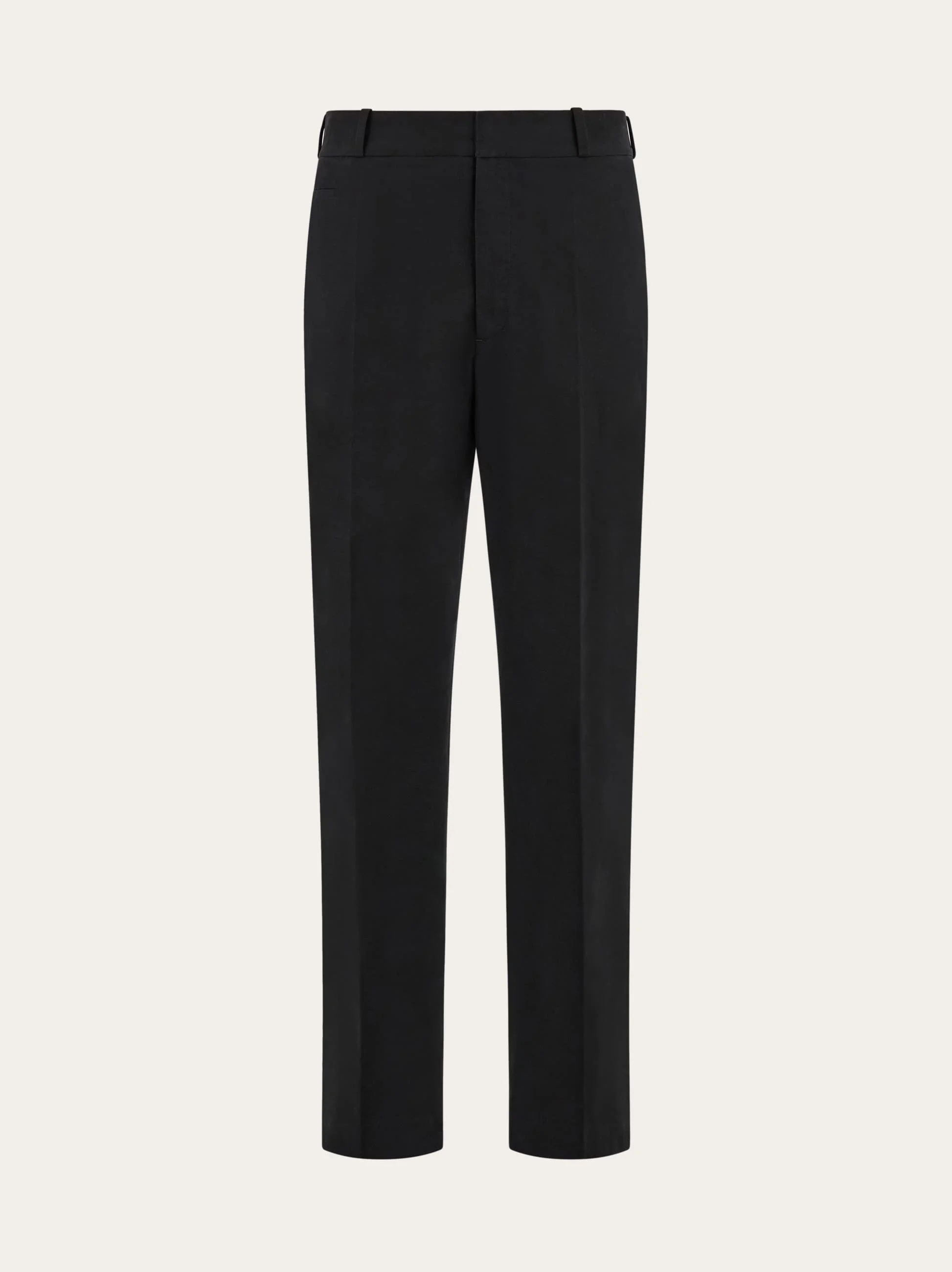 Flat front tailored trouser - 1