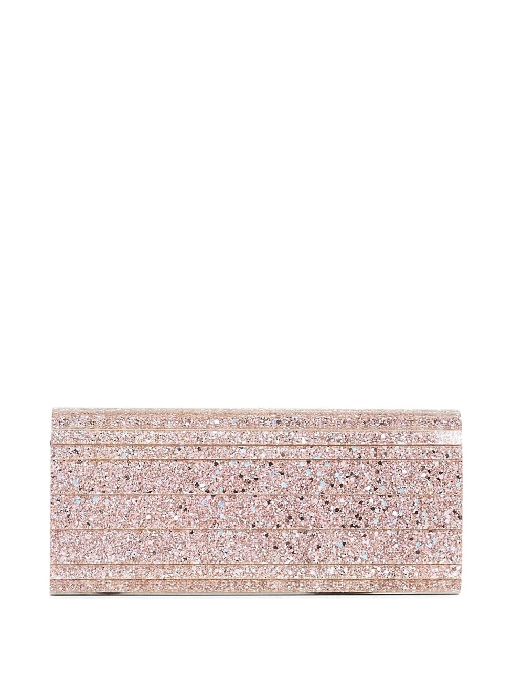 Sweetie glitter-ribbed clutch - 2