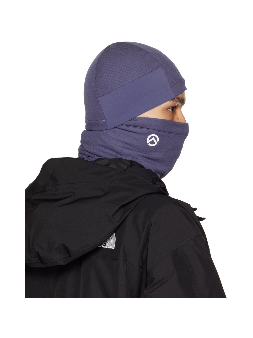 Blue Paneled Balaclava - 3