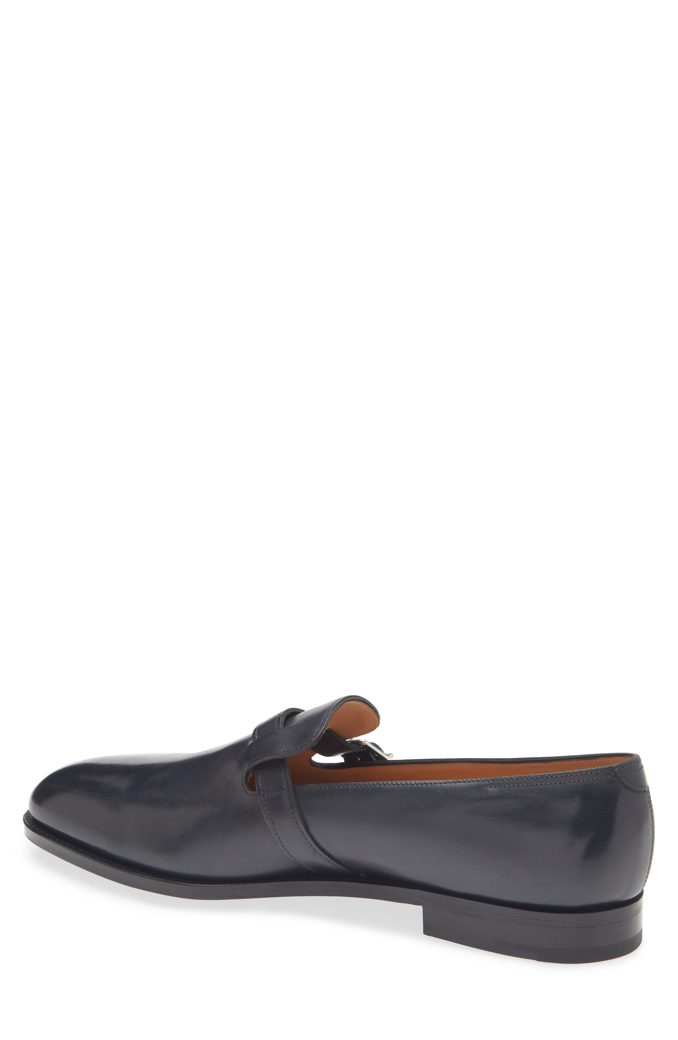 John Lobb Delano II Buckle Loafer in Midnight at Nordstrom - 1