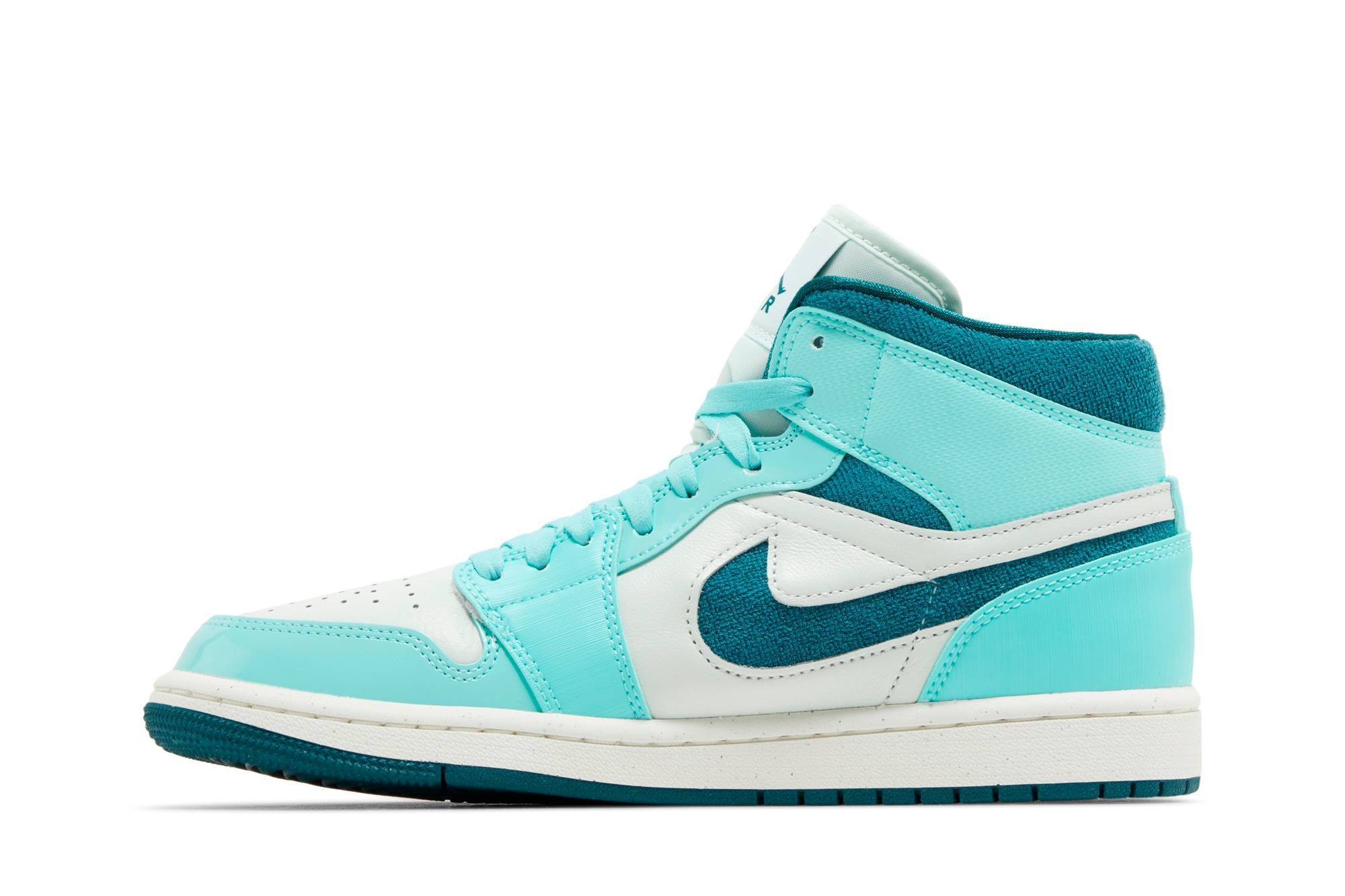 Wmns Air Jordan 1 Mid SE 'Bleached Turquoise' - 3