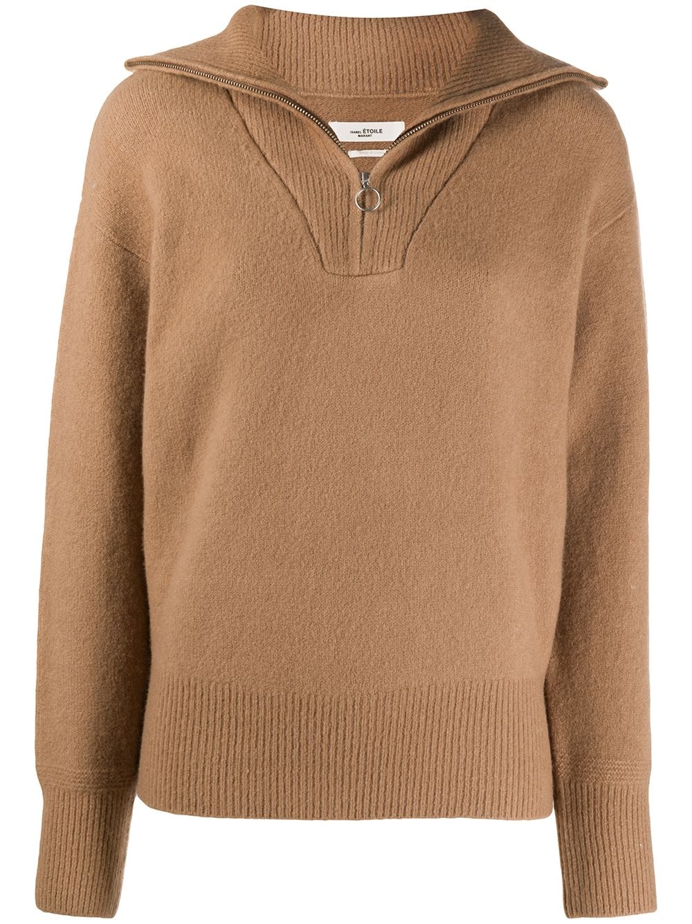 Fancy zip-neck jumper - 1