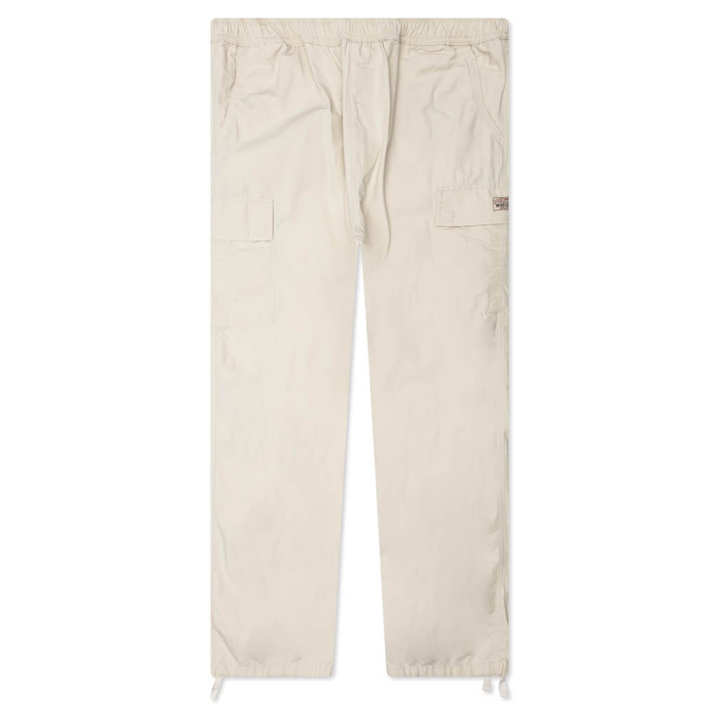 Stüssy RIPSTOP CARGO BEACH PANT - CREAM - 116608-CREM | REVERSIBLE