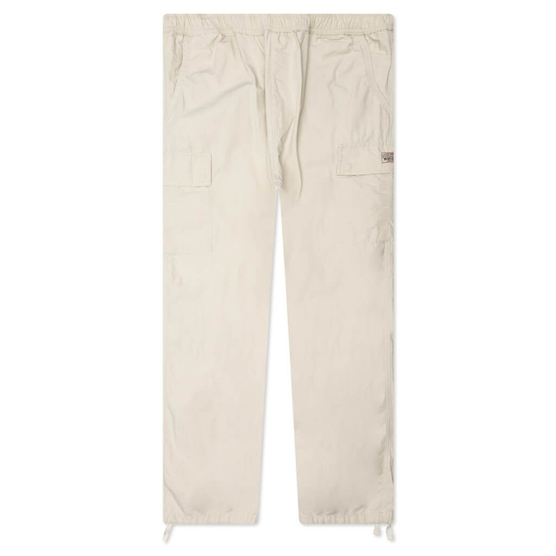 RIPSTOP CARGO BEACH PANT - CREAM - 1