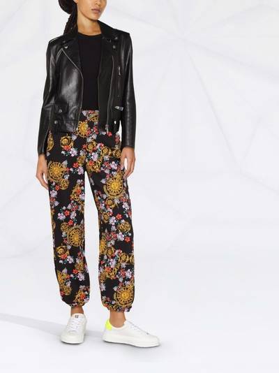 VERSACE JEANS COUTURE Sun Flower Garland trousers outlook