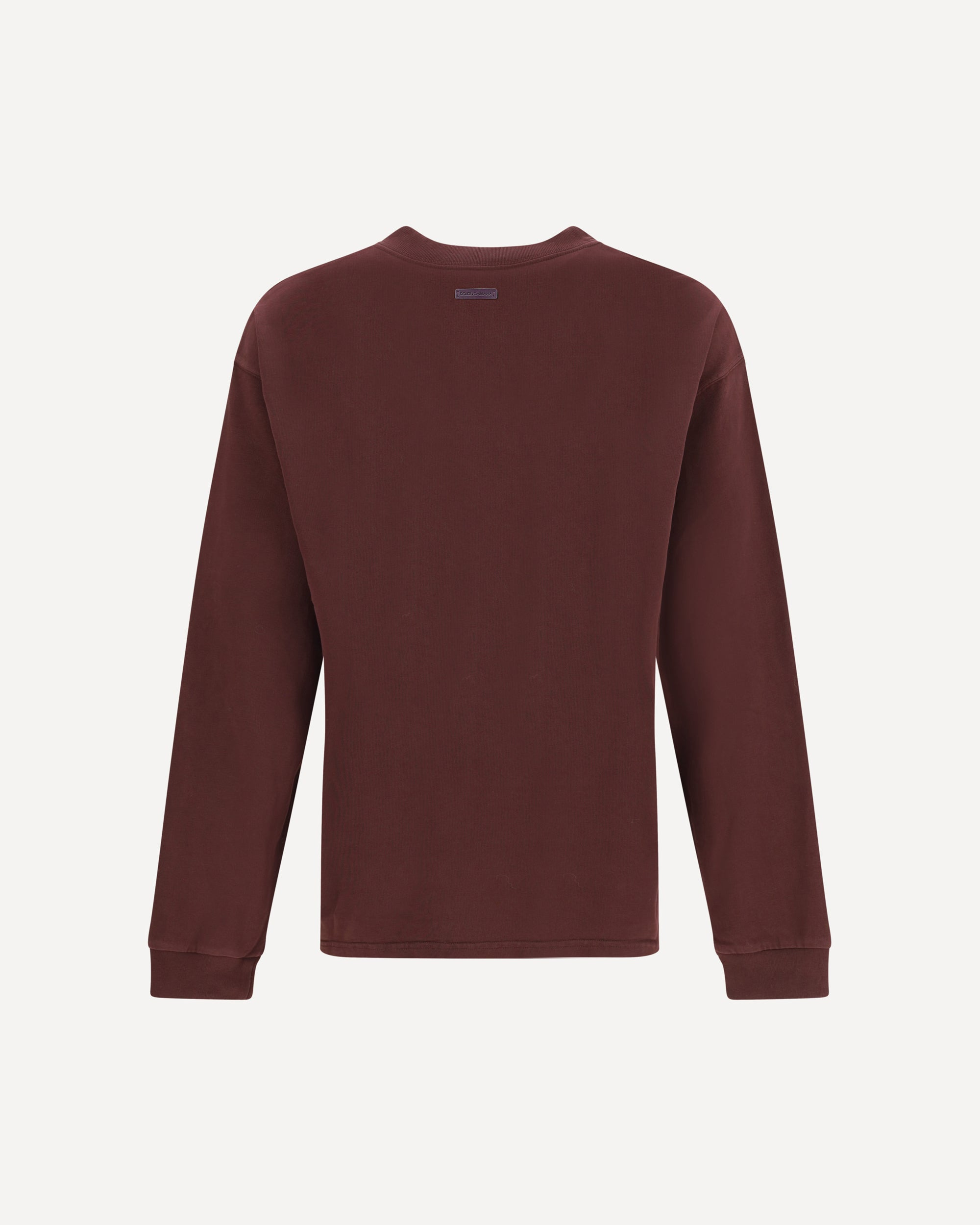 Long-Sleeve Crew Neck Sweater - 2