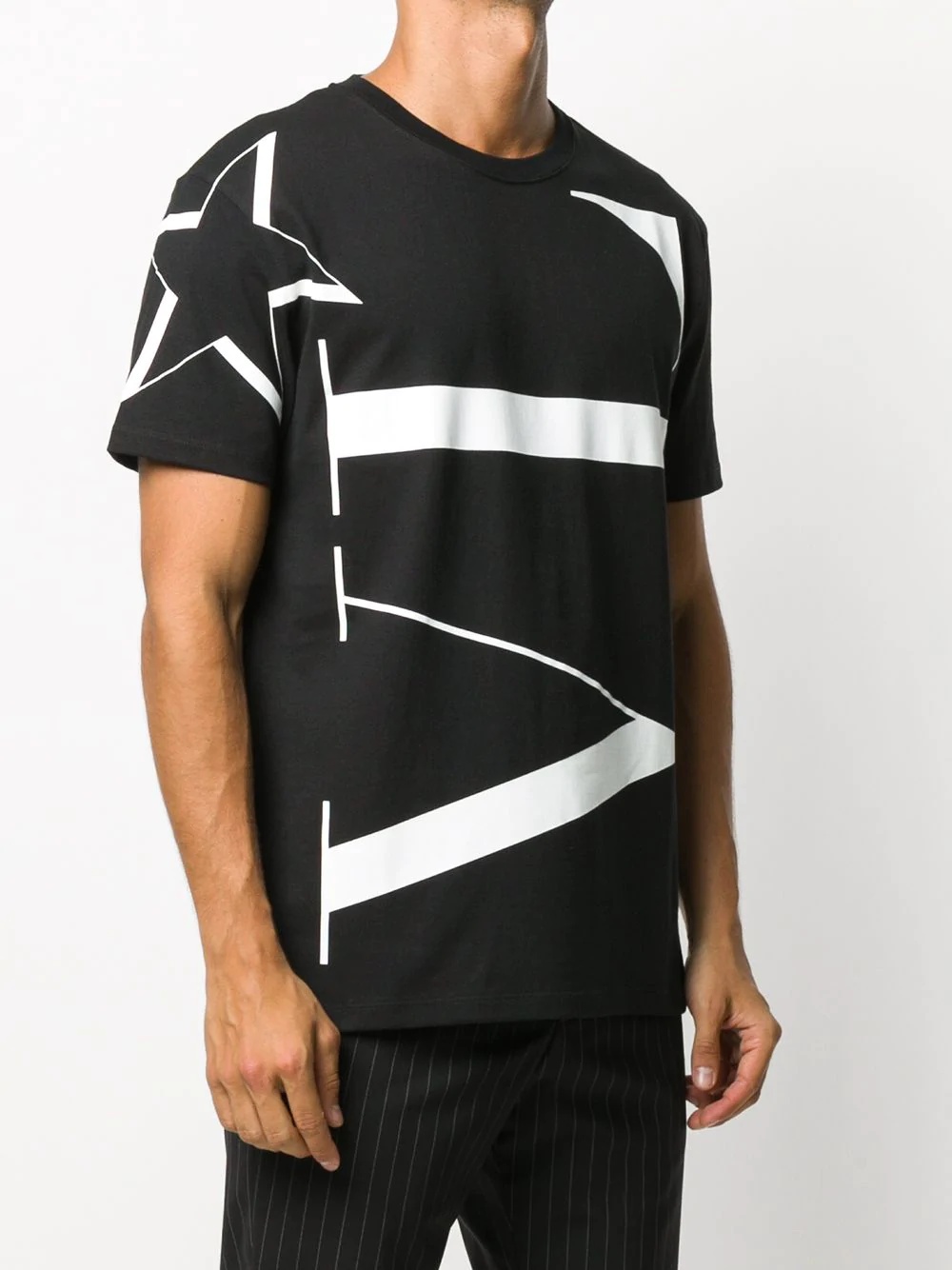 VLTN print T-shirt - 3