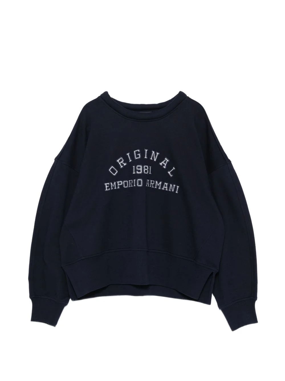 long-sleeve oversized sweatshirt - 1