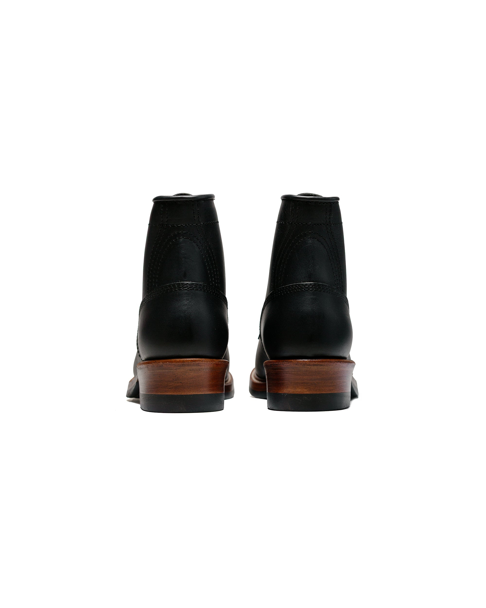 Steel Gang SW Boots Badalassi Carlo Vegetable Tanned Leather Black - 4