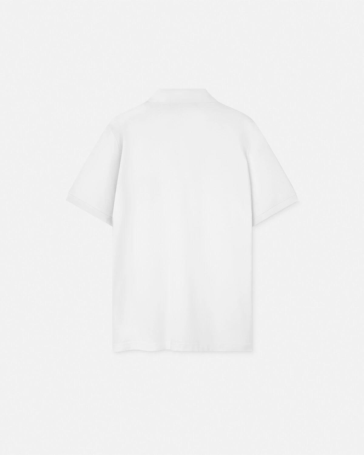 Embroidered V-Emblem Polo Shirt - 3